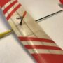 Micro modello con motore estraibile in pinna