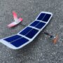 Micro solare di 60 cm di apertura alare e 86 gr. di peso…forse il più piccolo solare mai realizzato!!